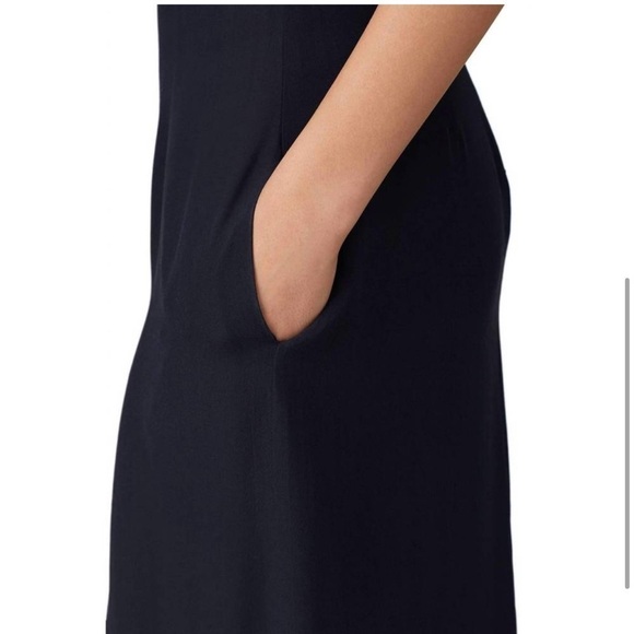 ROKH One Shoulder Midi Sheath Dress - Picture 2 of 16